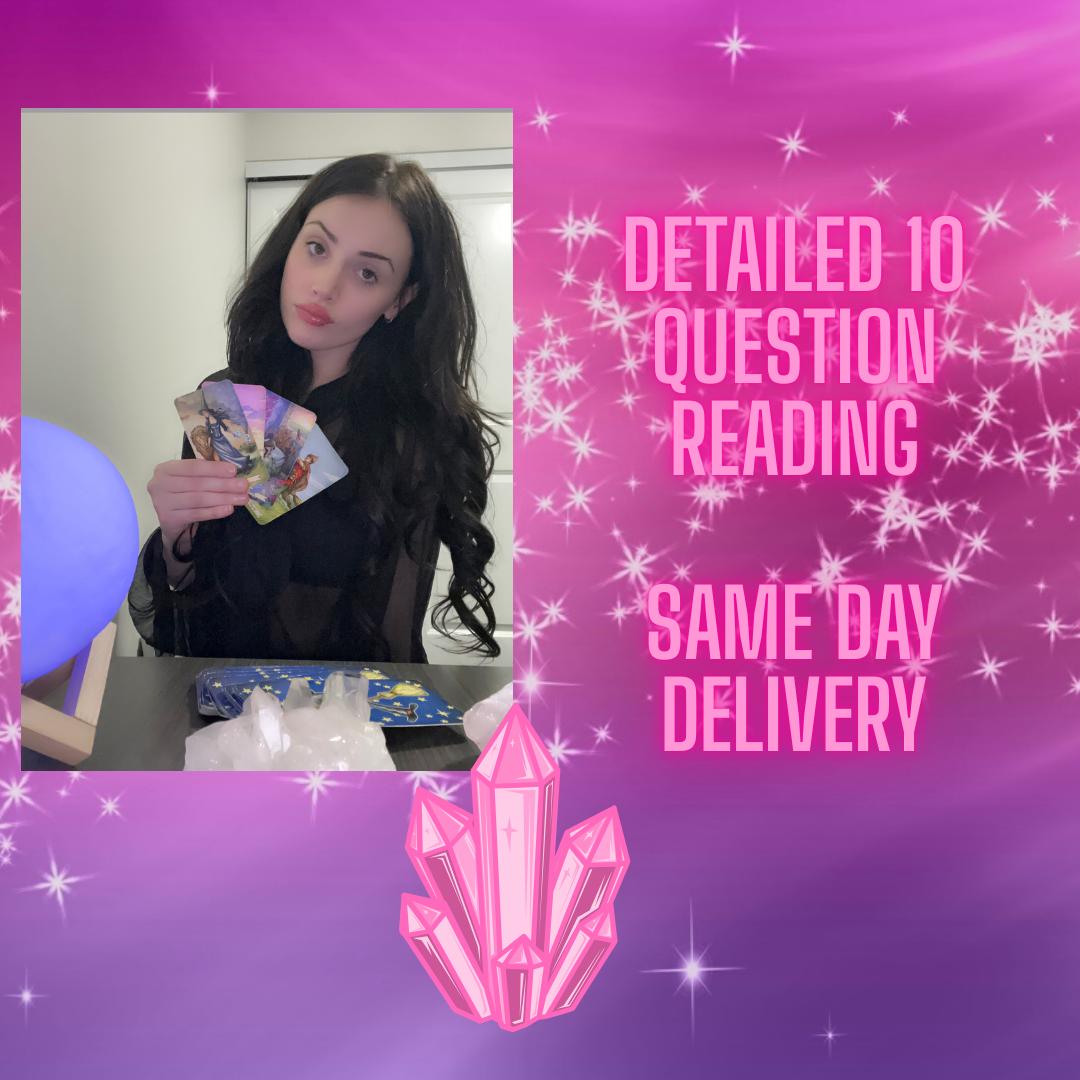 Detailed 10 Question Reading Same Day Delivery