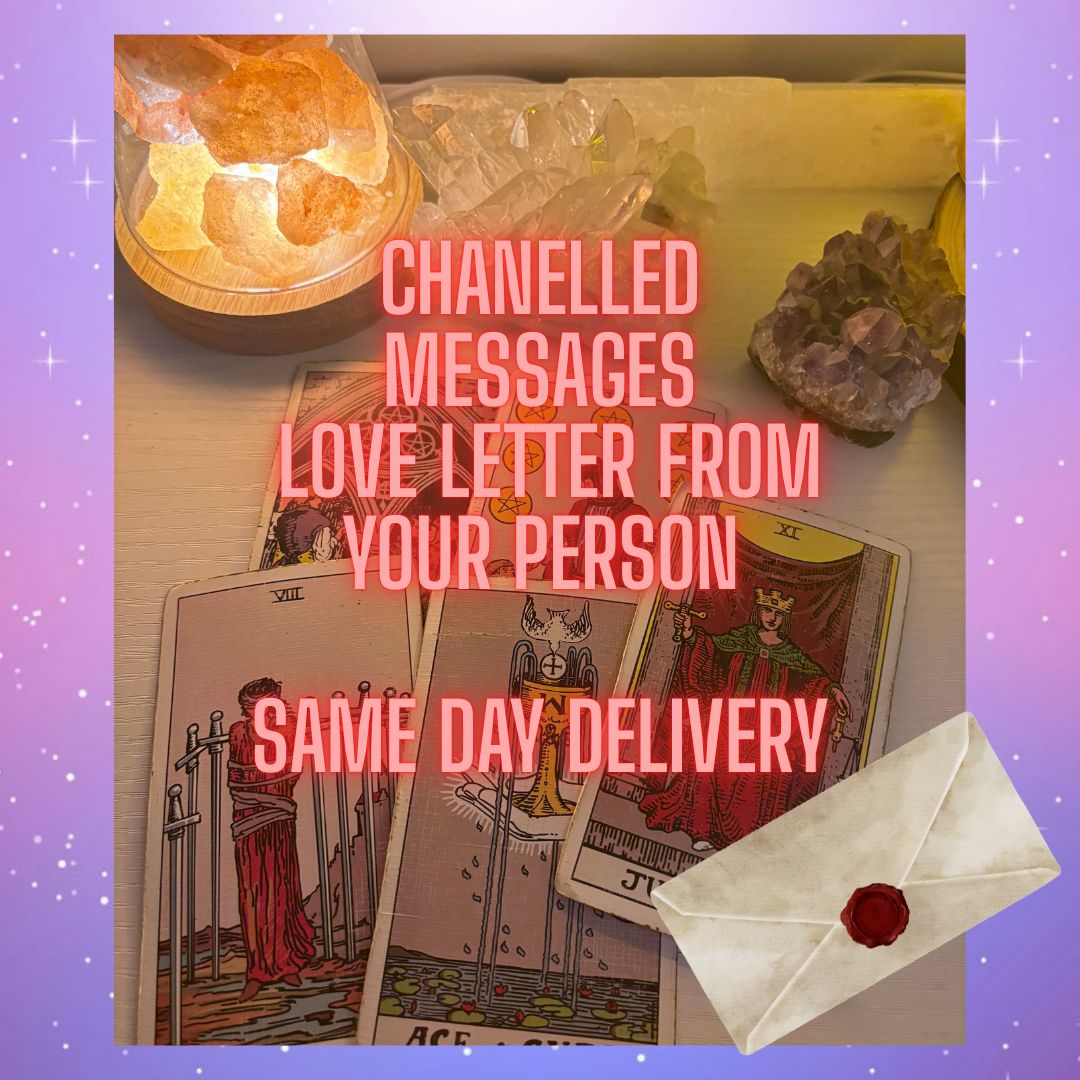 Chanelled Messages Love Letter From Your Person Same Day Delivery